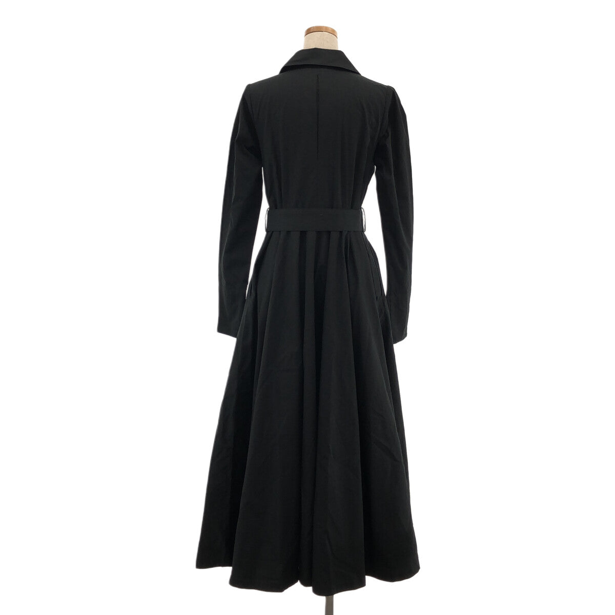 foufou / フーフー | 【THE DRESS #18】big collar black button dress ワンピース | 1 |