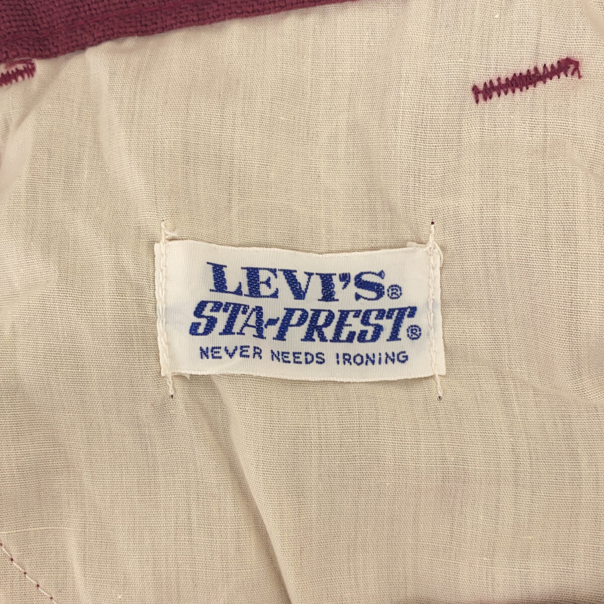 Levi's / リーバイス | 1970s〜 VINTAGE STA-PREST / スタプレ BIG E 