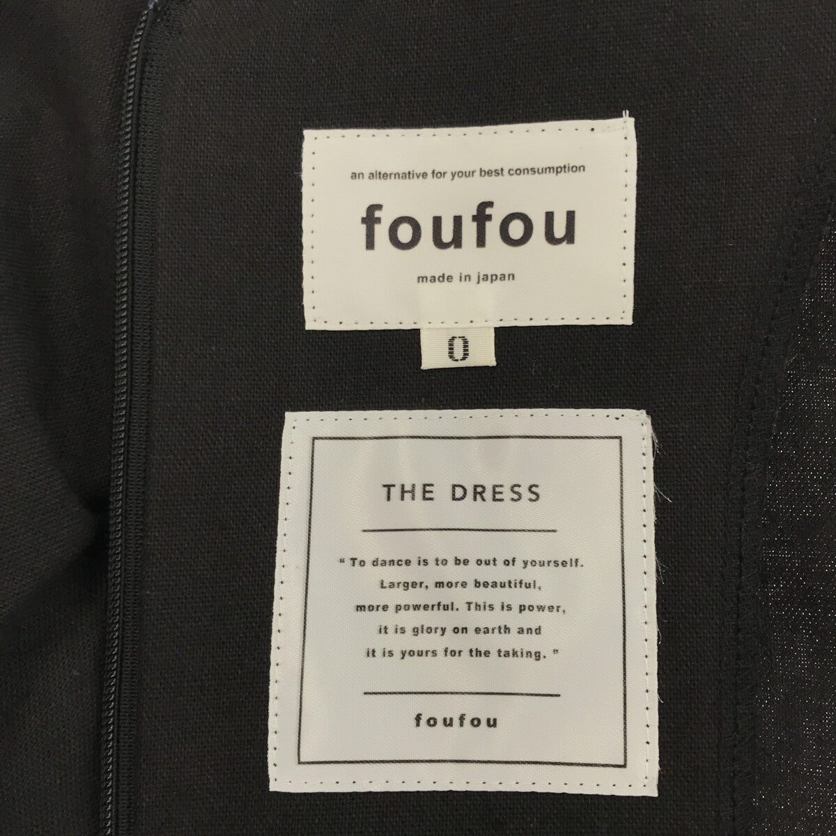 foufou / フーフー | 【THE DRESS #00】cotton linen rendezvous one piece /  コットンリネンランデブーワンピース | 0 |