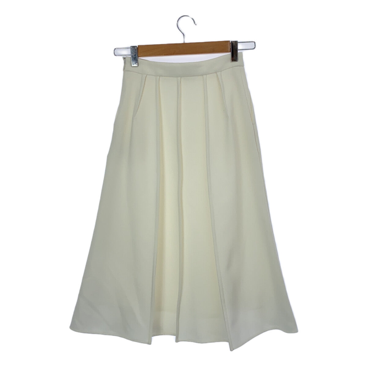 theory luxe / 세오리뤼쿠스 | Cosimo Lozel str 핀탁 스커트 | 32 | 아이보리 | 여성