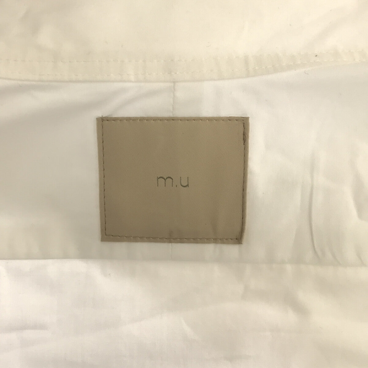 m.u Japoness / エムユー | M.U HIGH & LOW シャツ | F | ホワイト | レディース
