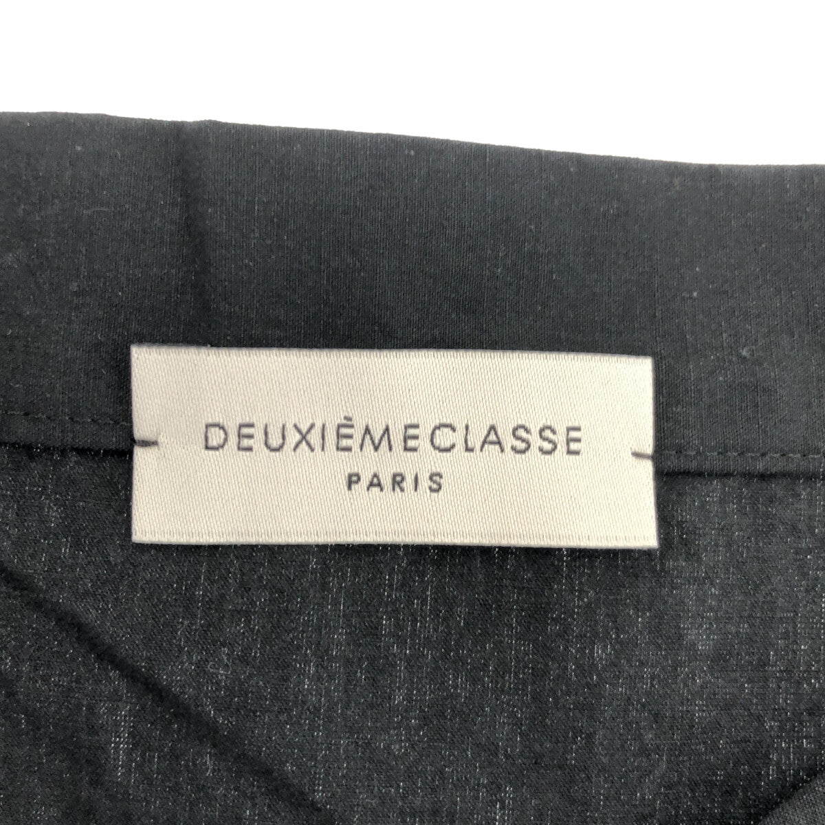 Deuxieme Classe / ドゥーズィエムクラス | コットン リネン Vネック ...