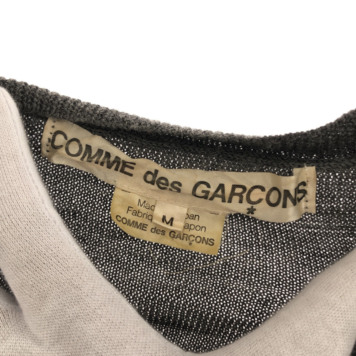 COMME des GARCONS / コムデギャルソン | 2006AW | ドッキングパフスリーブ ニット | M | グレー | レディース