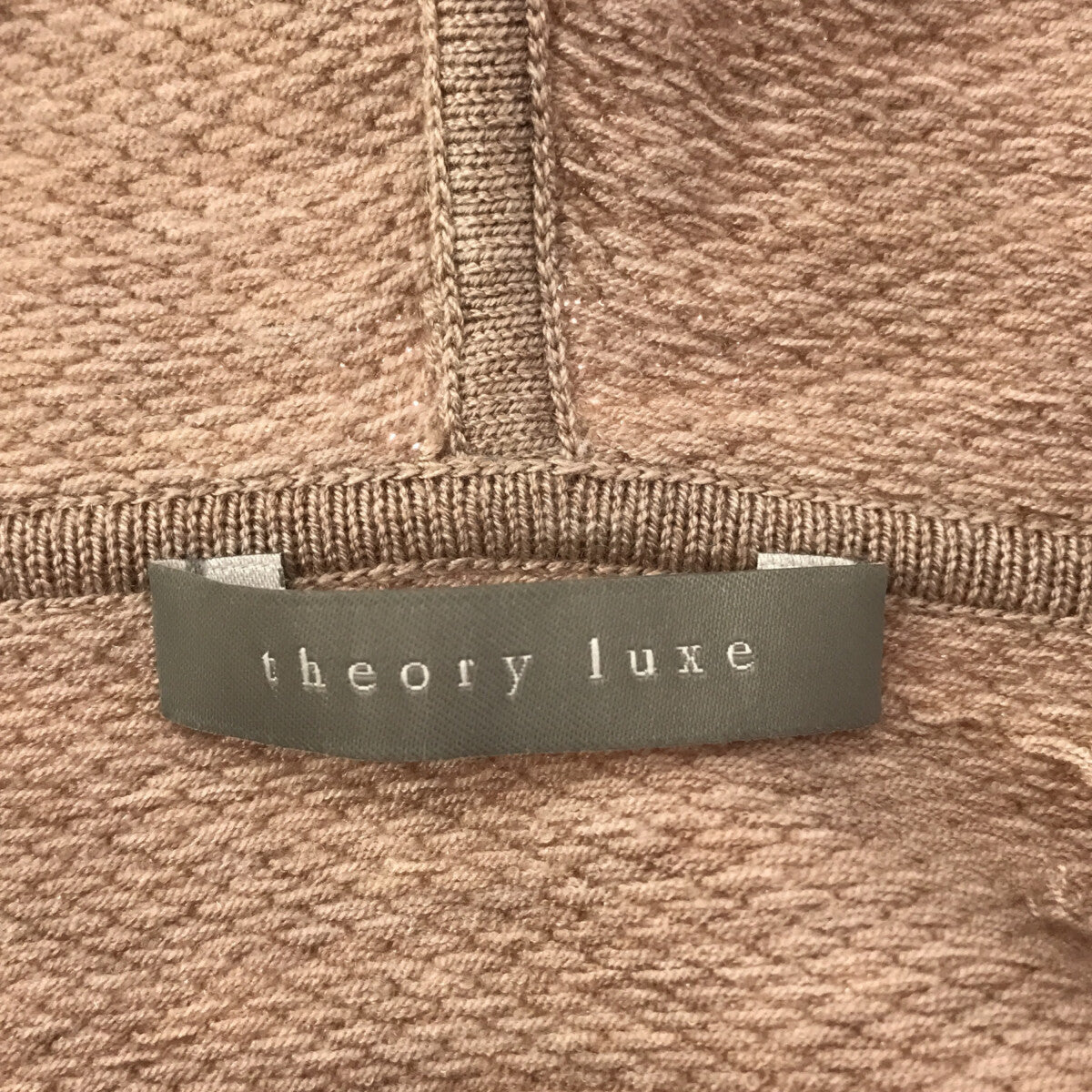 theory luxe / セオリーリュクス | CELIA ジップアップ ニット パーカー | 38 |