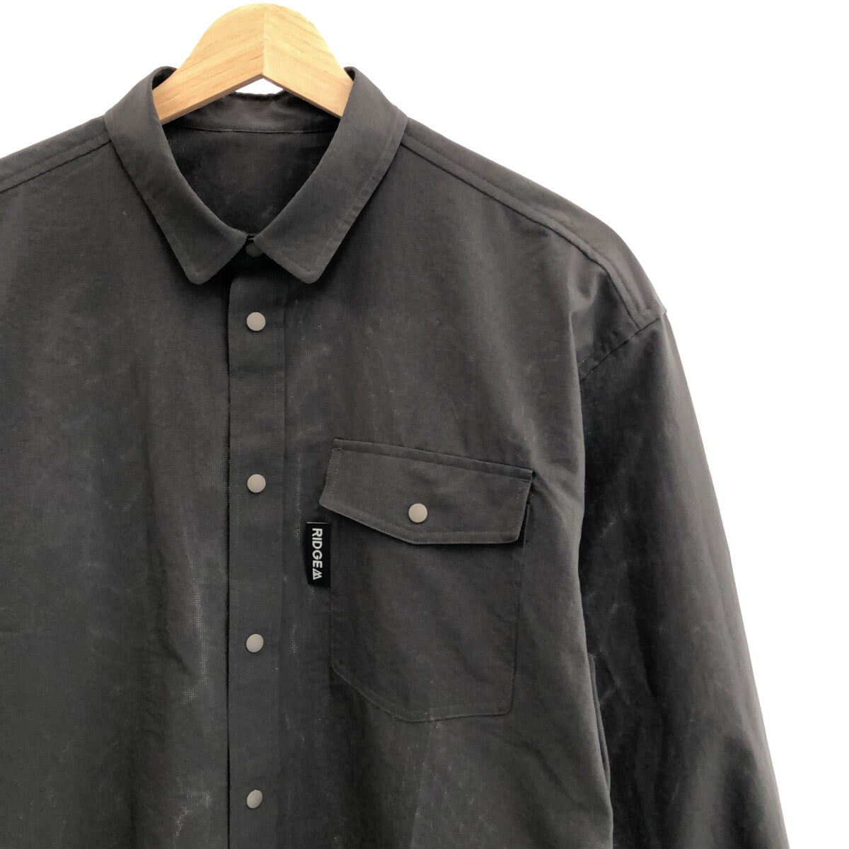 RIDGE MOUNTAIN GEAR / リッジ マウンテン ギア | Poly Basic Long Sleeve Shirt /  ポリベーシックロングスリーブシャツ | S |