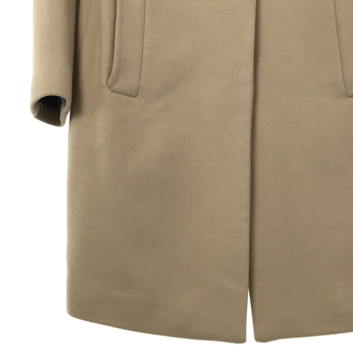 TOMORROWLAND 系列 |羊毛麥爾登呢無領夾克 | 38 |米色 |女性的