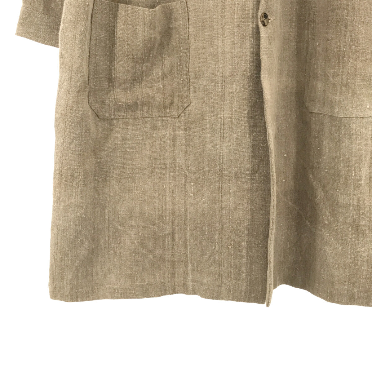 ARCHIVIO J.M. Ribot vintage hemp coat - チェスターコート