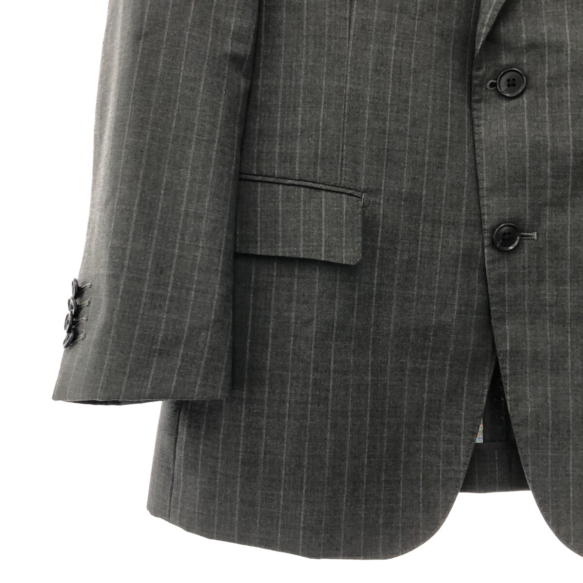 The Suit Company / ザ・スーツカンパニー | 3ピース セットアップ 2B ジャケット / スラックスパンツ | 170 | グレー | メンズ