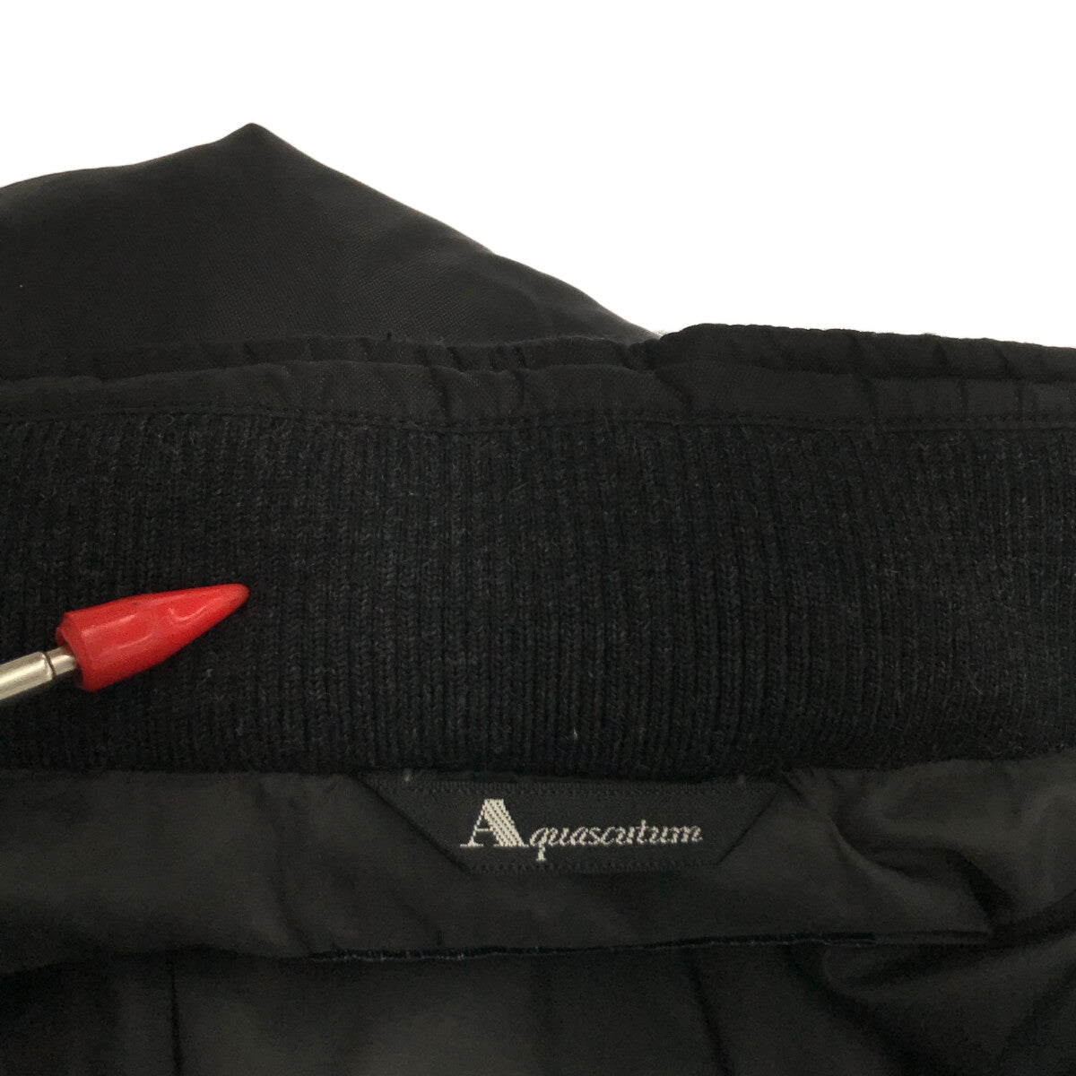 AQUASCUTUM / 아쿠아 스큐텀 | 다운 재킷 | LL | 블랙 | 여성