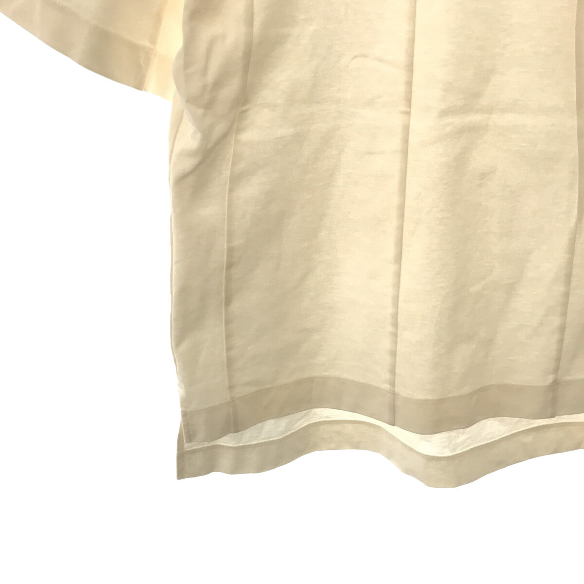 Mame Kurogouchi / マメクロゴウチ | Cotton T-Shirt / 立体シルエット 