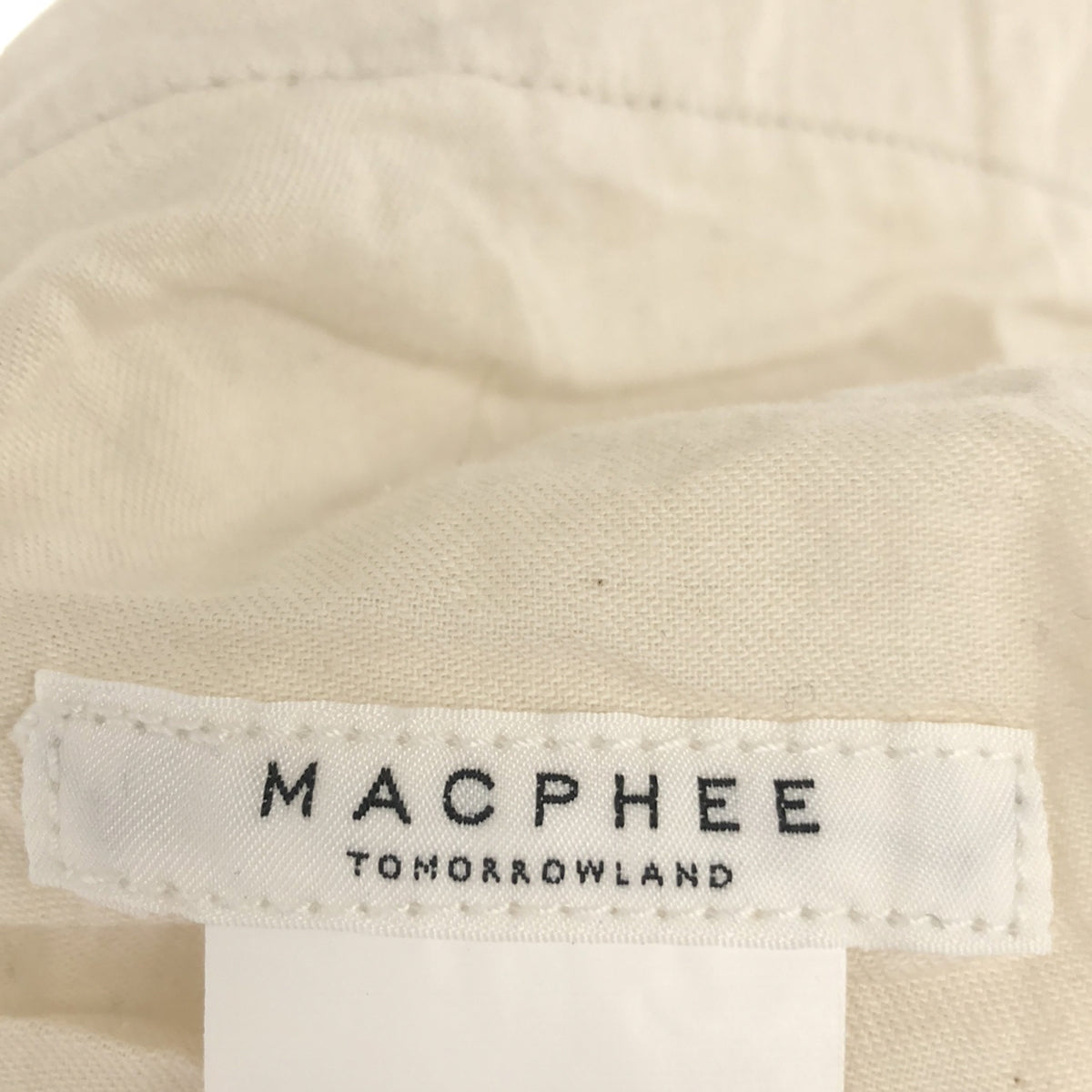 Tomorrowland MACPHEE / トゥモローランドマカフィー | コットンリネン 
