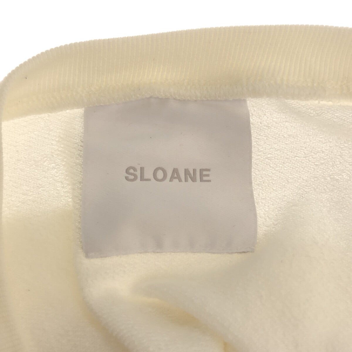 SLOANE / スローン | スピン ギザコットン スウェット Tシャツ | 1 |