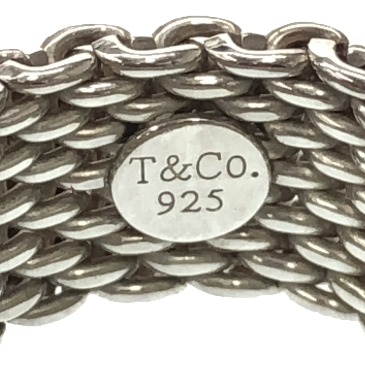 Tiffany & Co / ティファニー | 925 サマセット メッシュ リング ...