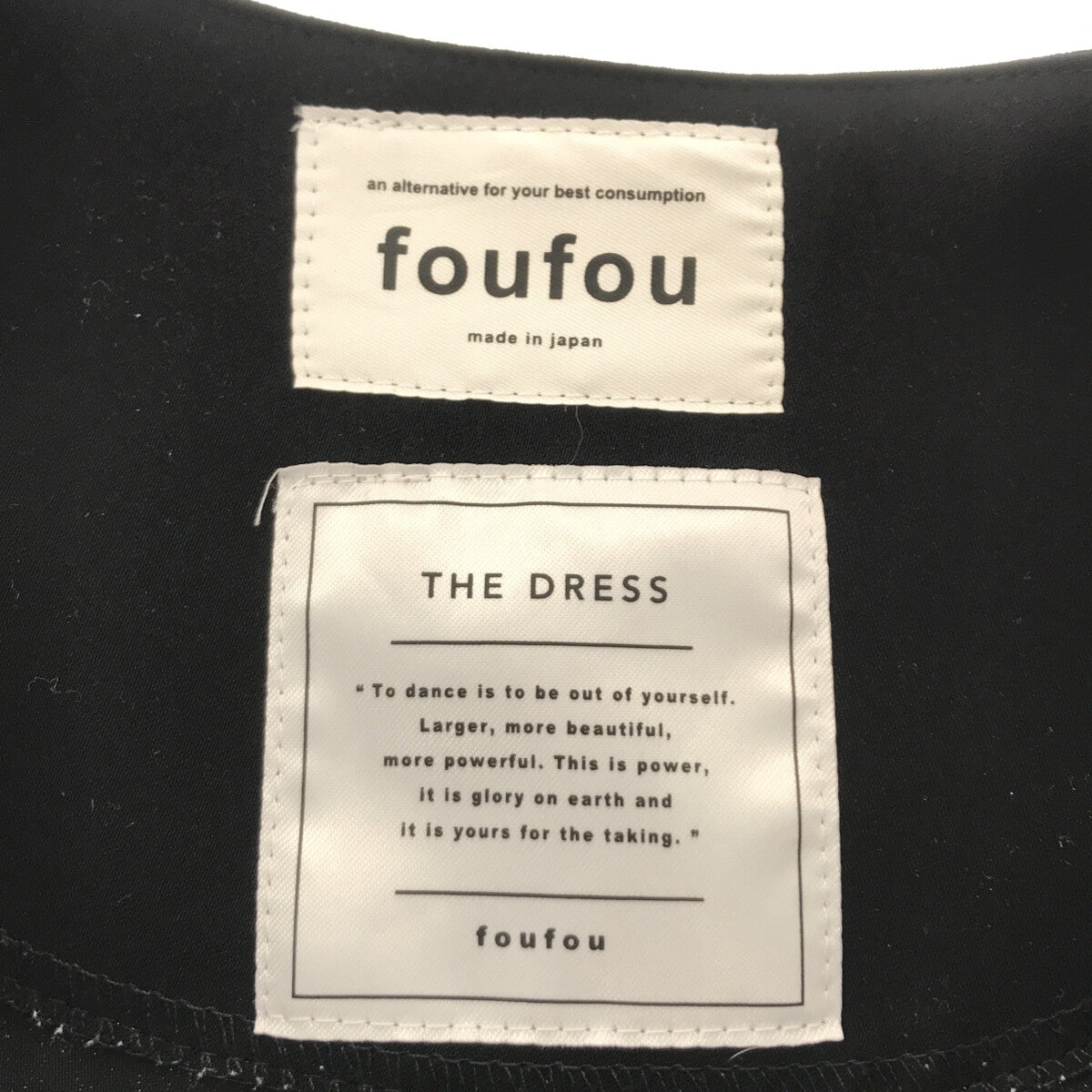 foufou / フーフー | THE DRESS #11 Vneck gather one piece V