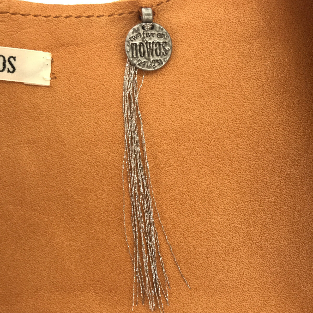 【新品】  NOWOS / ノーウォス | 2021SS | スエードノースリーブワンピース | M | BROWN | レディース