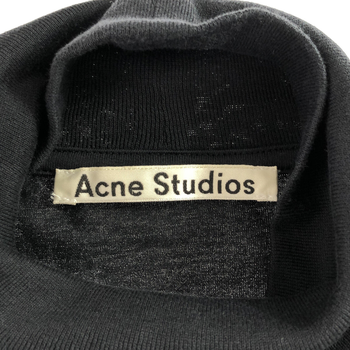 Acne Studios / アクネストゥディオズ | 2020SS | モックネックTシャツ | XS |