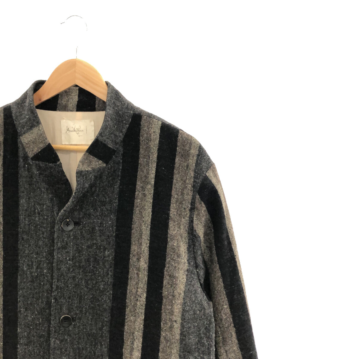 Araki yuu / アラキユウ | 2018AW | British Wool Atelier Coat