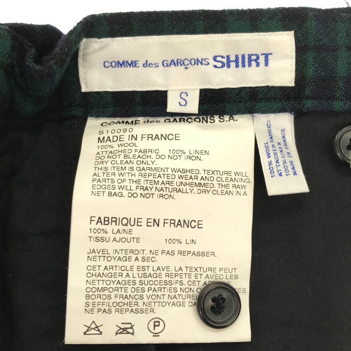 COMME des GARCONS SHIRT / コムデギャルソンシャツ | ウール タータン
