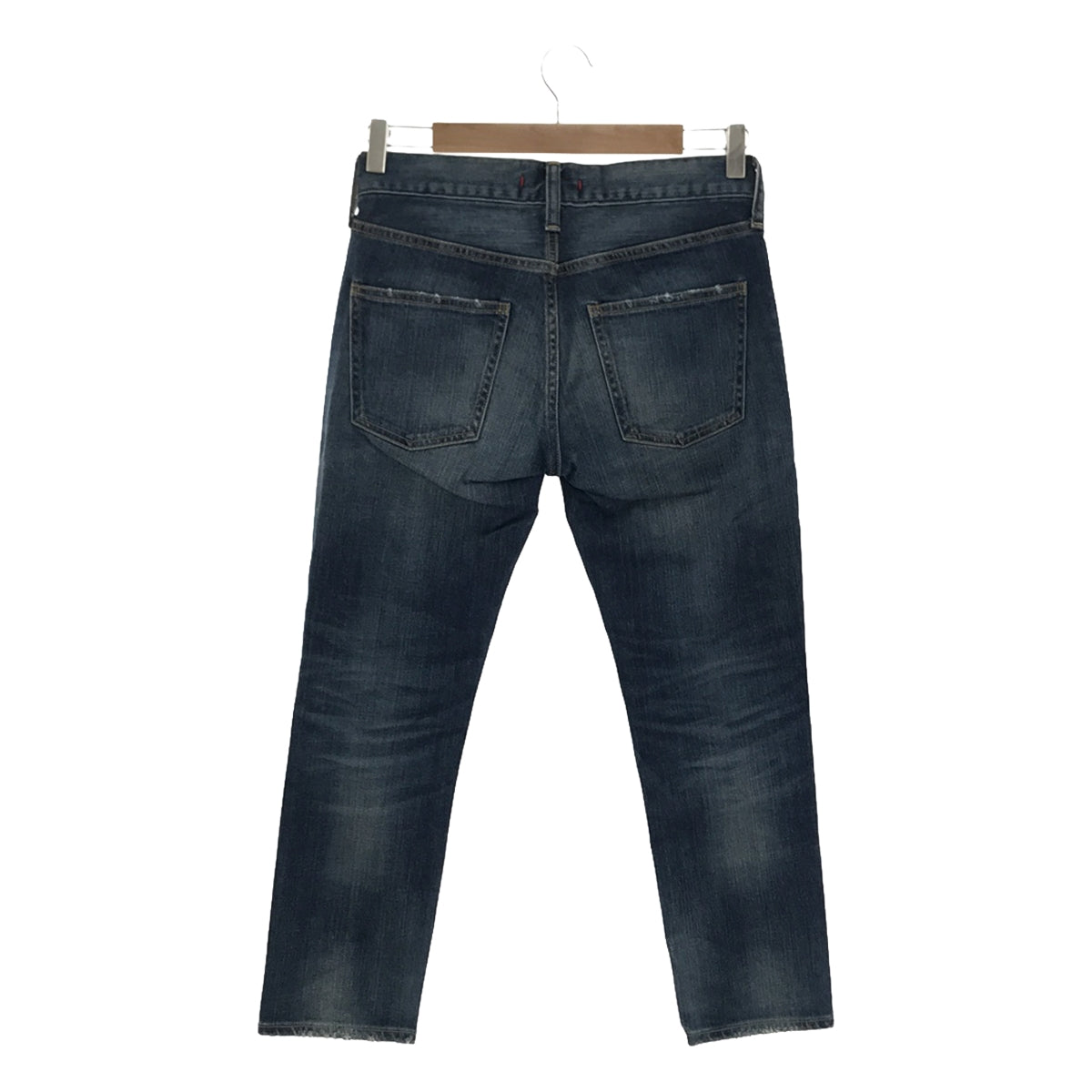 RED CARD / レッドカード | Anniversary 20th Crop ダメージ加工 クロップド デニムパンツ | 23 | インディゴ | レディース
