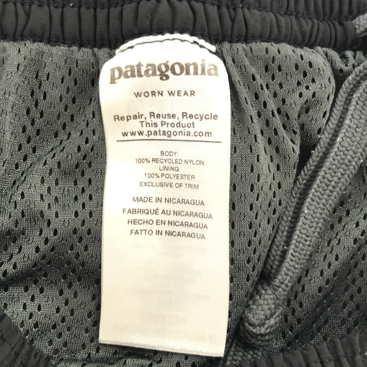 【美品】  Patagonia / パタゴニア | BAGY SHORTS ショートパンツ | XS | ブラック | レディース