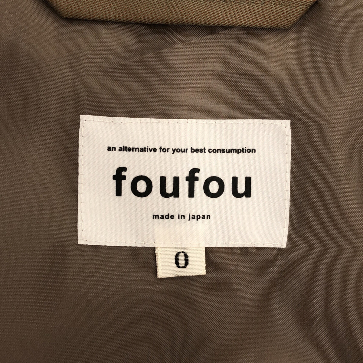 foufou / フーフー | the trench coat tamamushi ザ トレンチコート