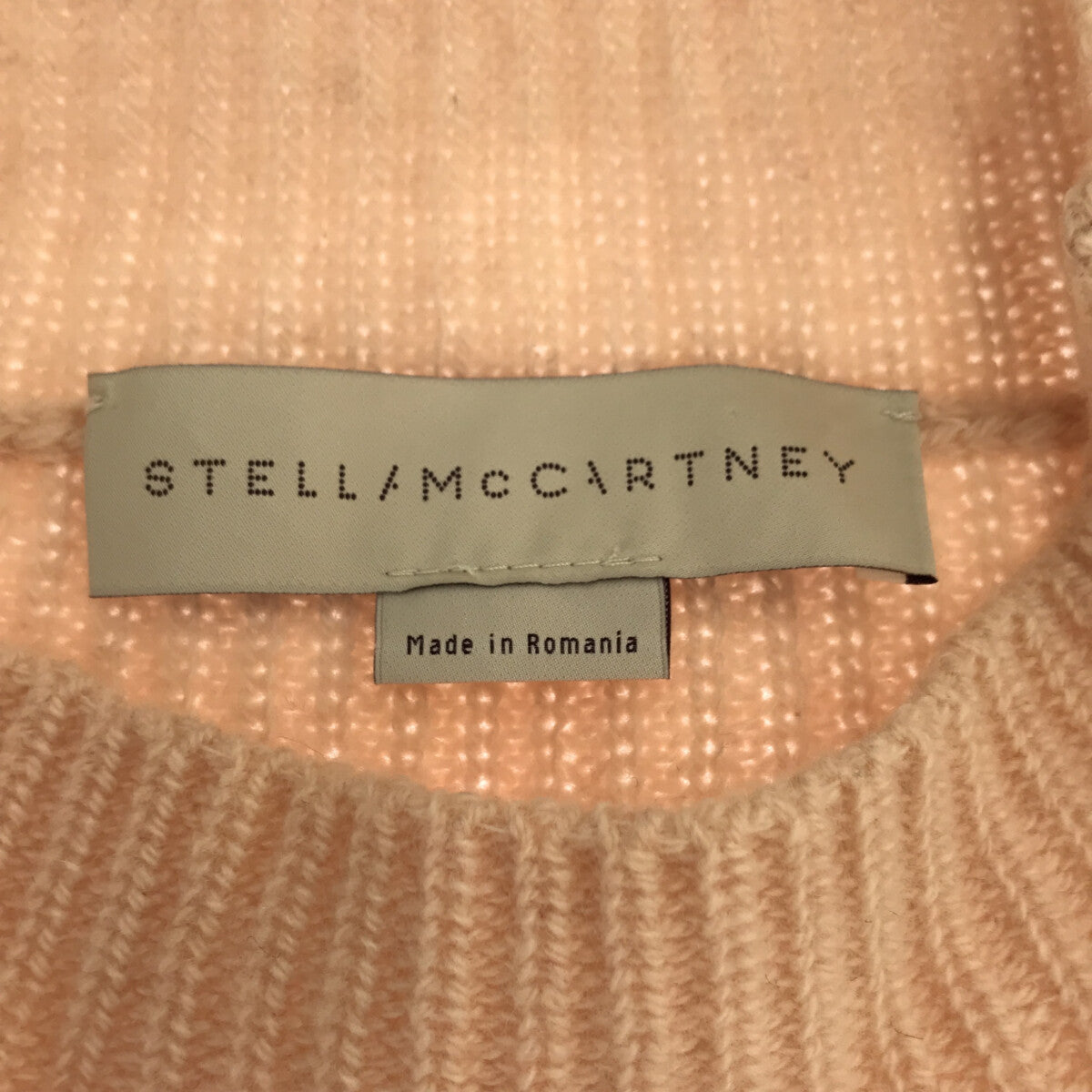 STELLA McCARTNEY / ステラマッカートニー | カシミヤ ウール フリンジディティール スリット ニット | 36 | レディース