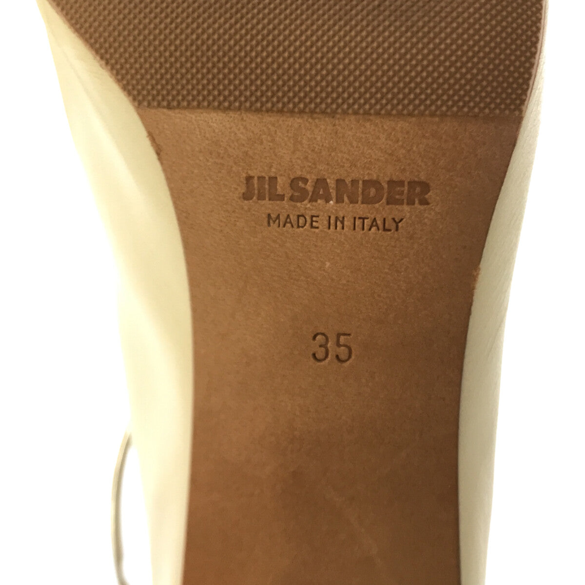 JIL SANDER / ジルサンダー | JS33034A レザー リング チャンキー