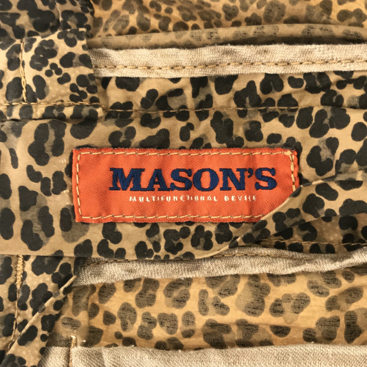 MASON'S / メイソンズ | レオパード カーゴ ショートパンツ | 44 | – KLD