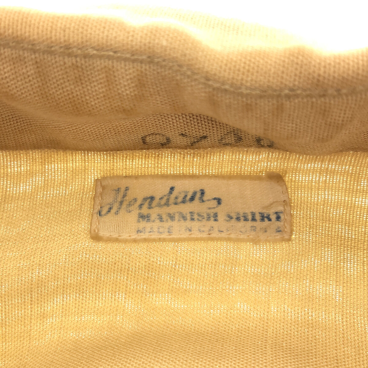 VINTAGE / ヴィンテージ古着 | 50s ~ Hendan mannish shirt ワークシャツ | ベージュ | レディース