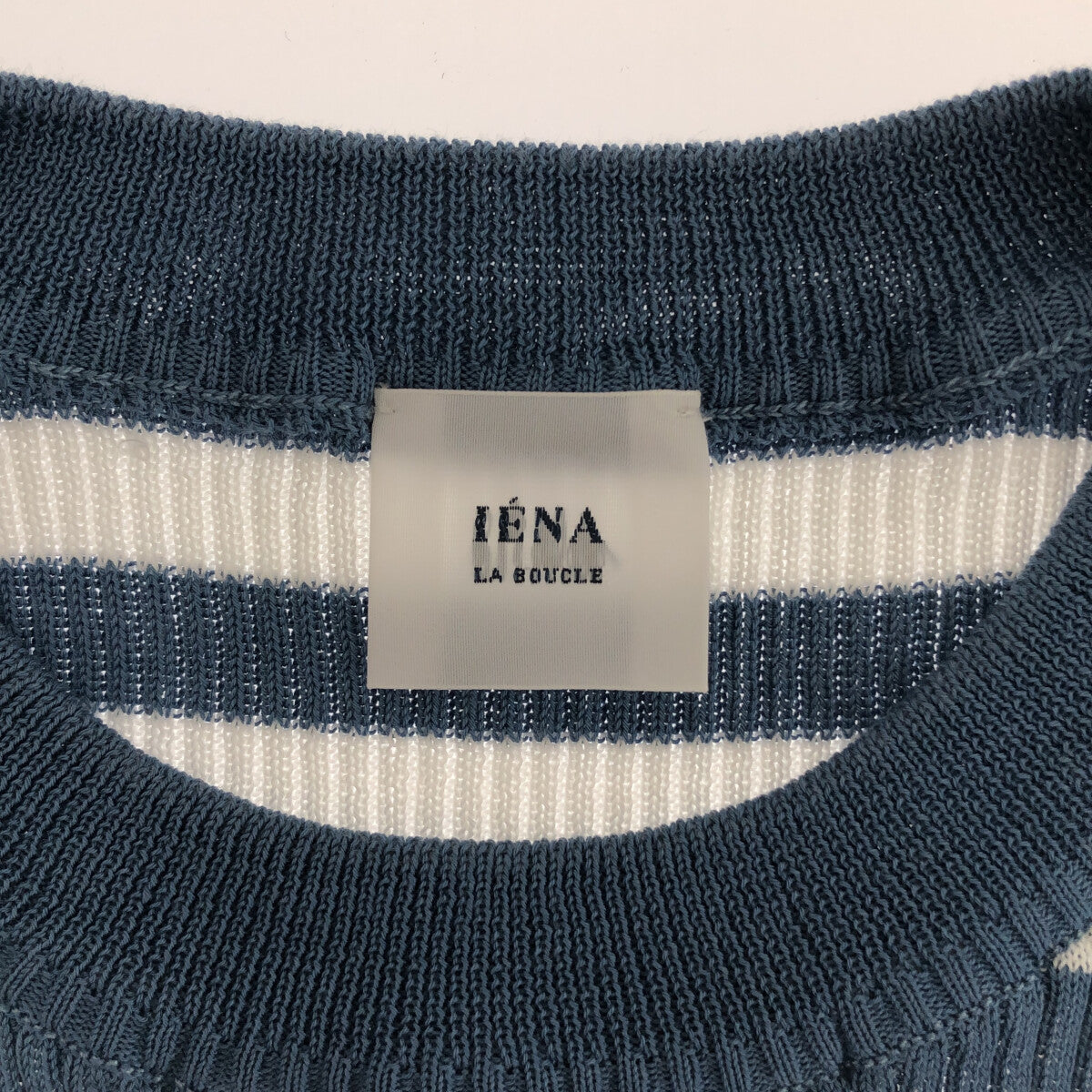 IENA / イエナ | 2021SS | LA BOUCLE MakoCottonリブプルオーバー | F