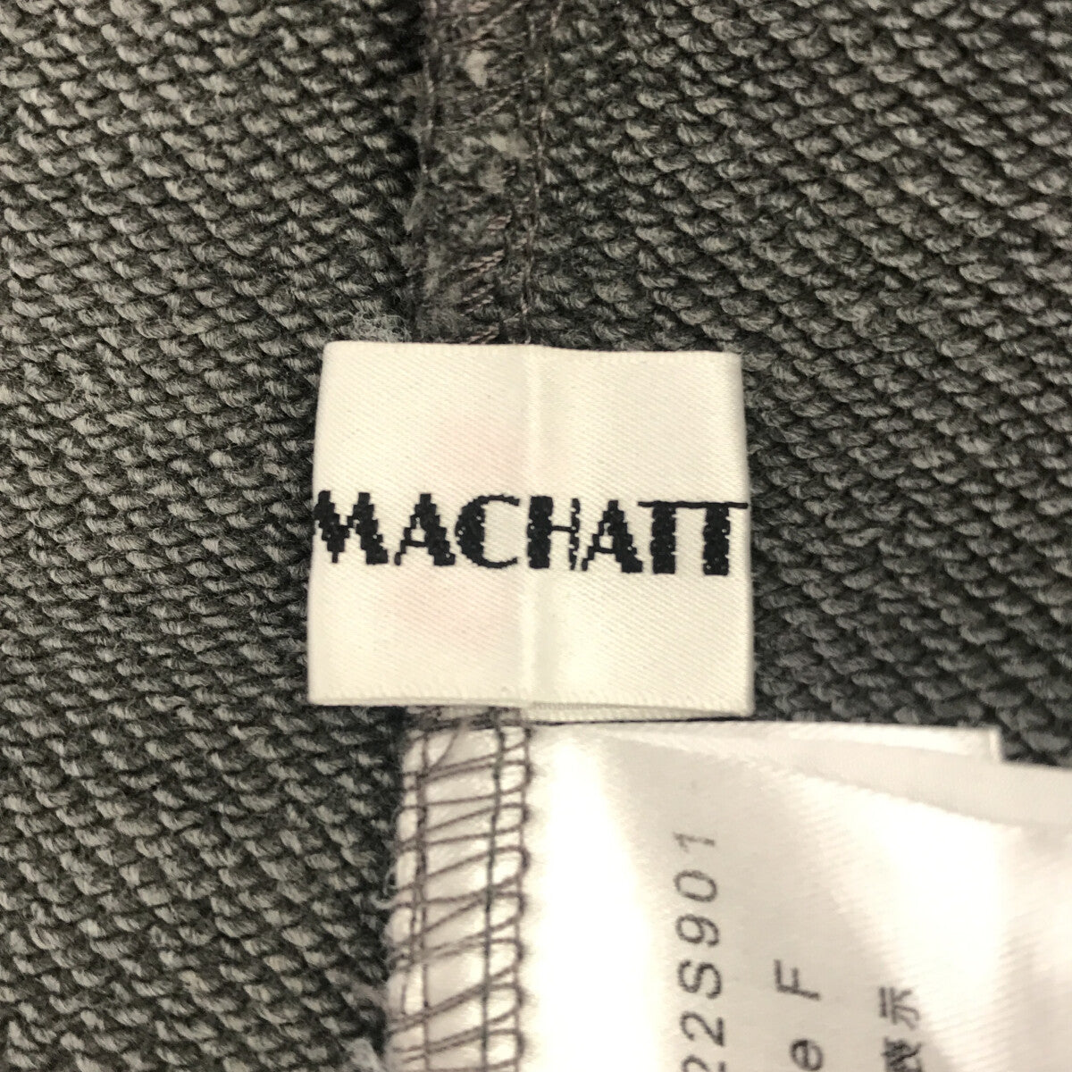 MACHATT / マチャット | 2022SS | スウェットオールインワン | F