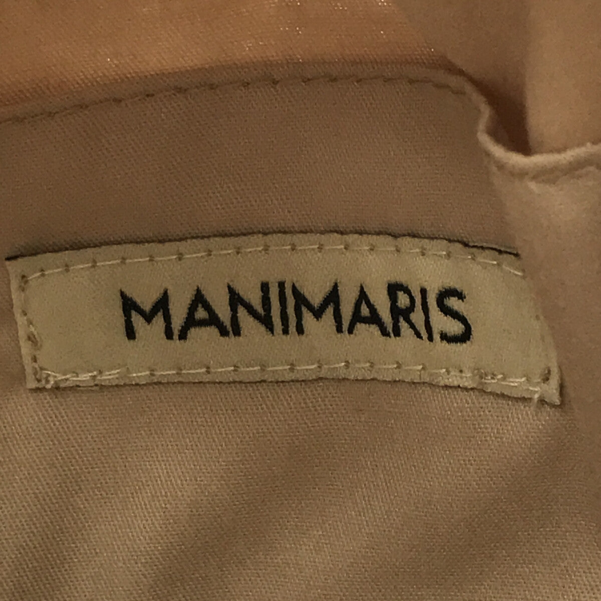 Manimaris / マニマリス | 牛革ハンドル セット フルムーンバスケット