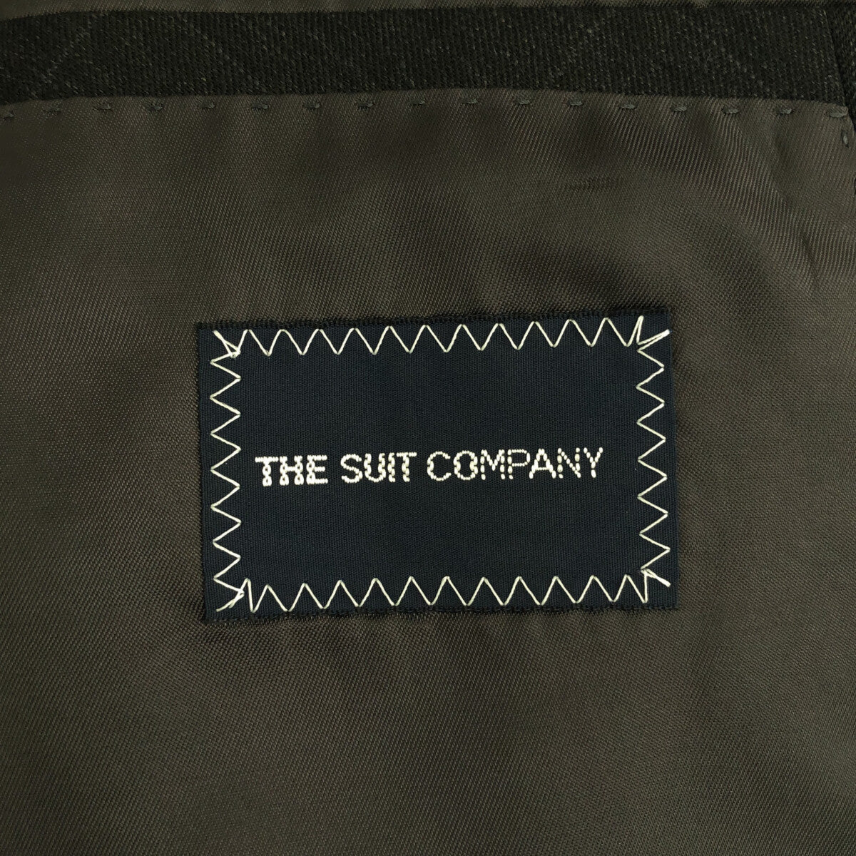 The Suit Company / ザ・スーツカンパニー | ウール混 チェック