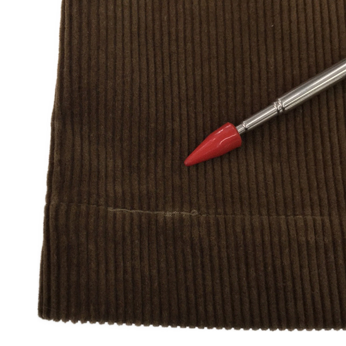 NOWOS / 노워스 | 코듀로이 팬츠 | S | 브라운 | 여성