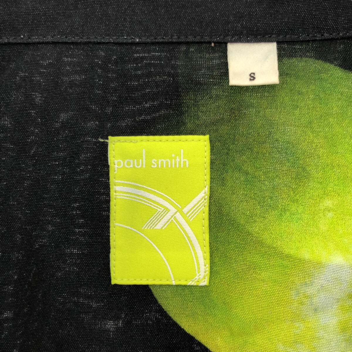 Paul Smith グリーンアップル オープンカラーシャツ