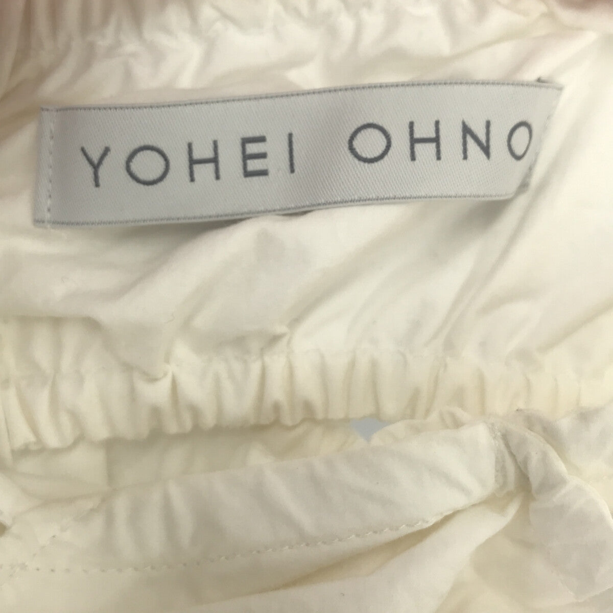 YOHEI OHNO / ヨウヘイ オオノ | フロントジップ パフスリーブ