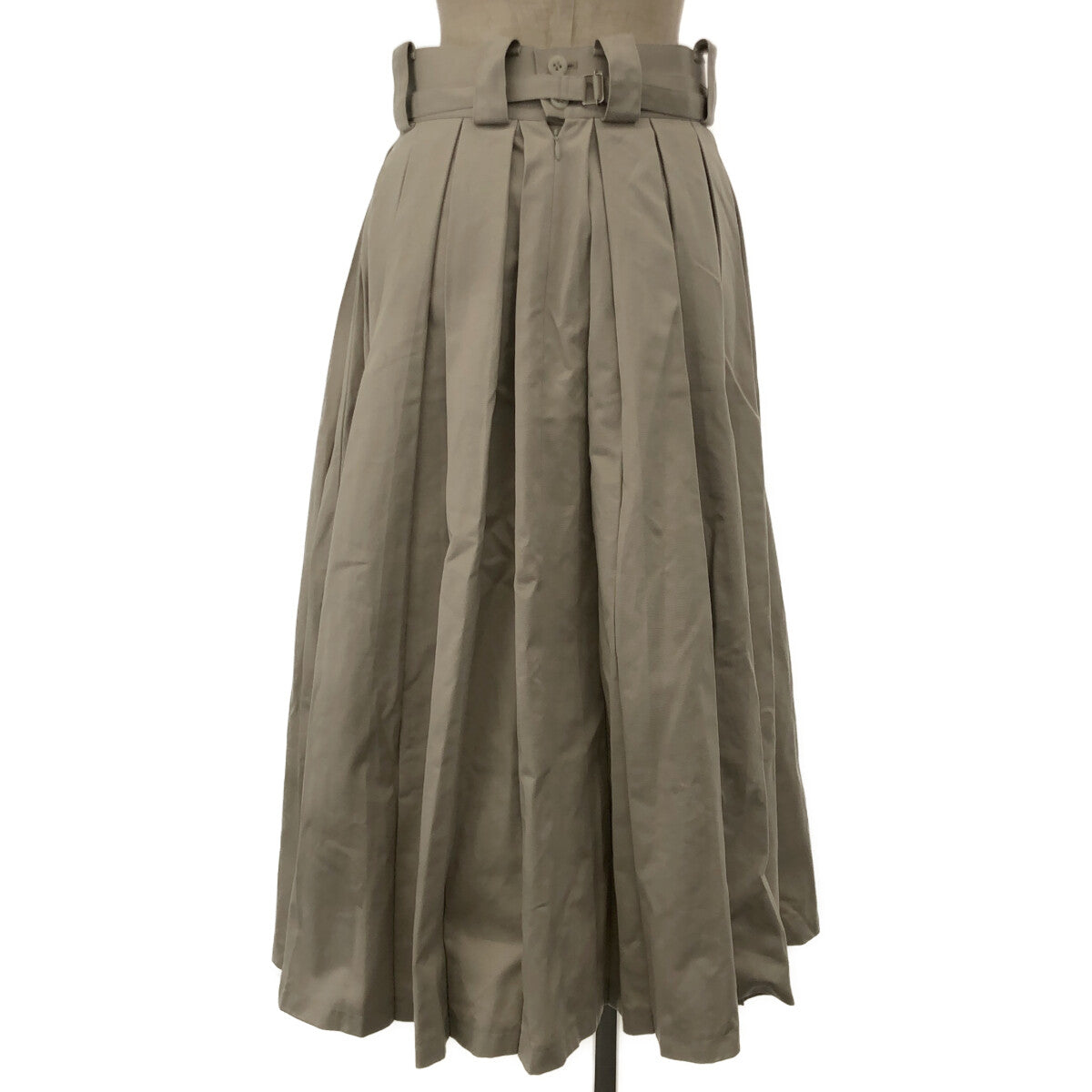 foufou / フーフー | super tuck long skirt スーパータックロングスカート | 0 | ベージュ | レディース