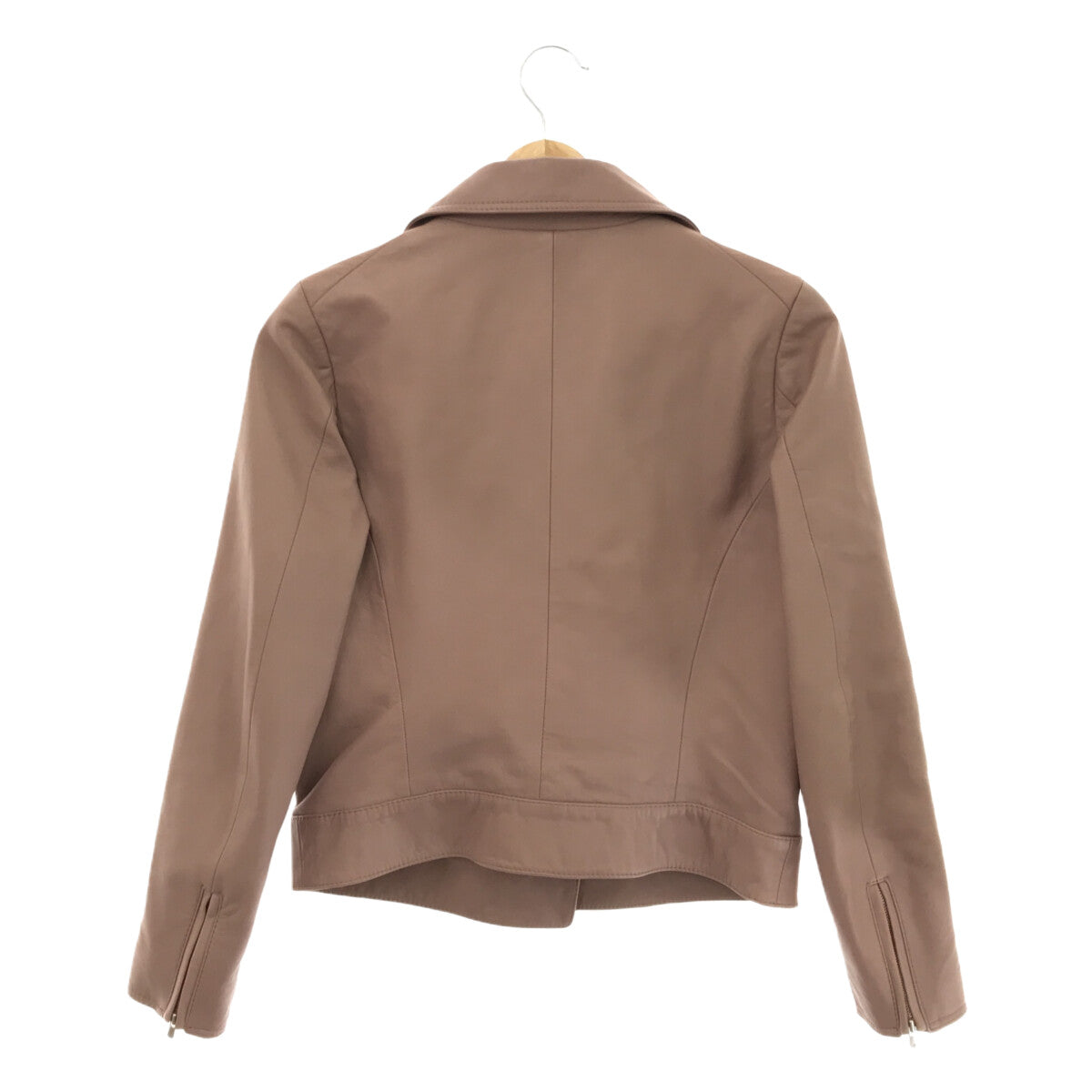 La Totalite / ラ トータリテ | 2018AW | レザー ライダースジャケット | 36 | パープル | レディース
