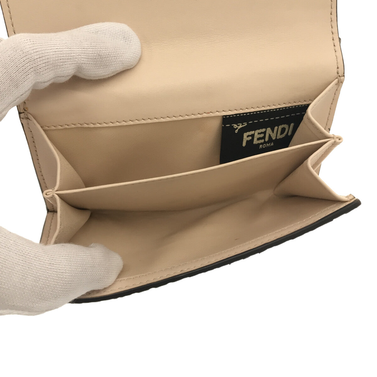 FENDI / フェンディ | ピーカブー パイソン レザー ウォレット 財布 |