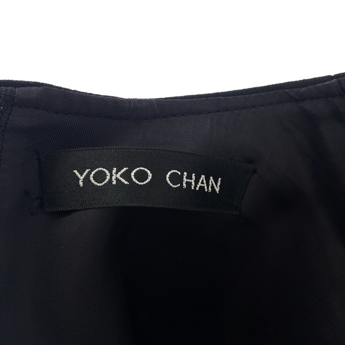 YOKO CHAN / ヨーコチャン | パール装飾 タック フロントスリット ...
