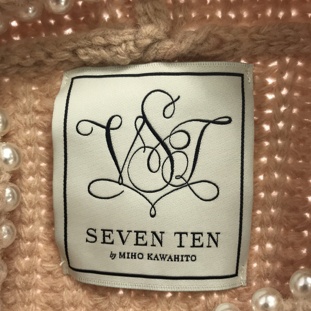 SEVEN TEN by MIHO KAWAHITO / セブンテンバイミホカワヒト | パールネックタートルニット | M | レディース