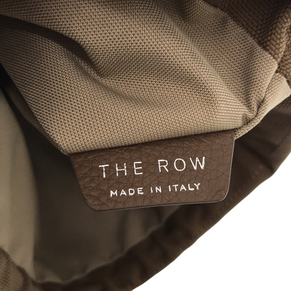 THE ROW / ザロウ | SPORTY POUCH / スポーティー ドローストリング ポーチ 巾着バッグ |