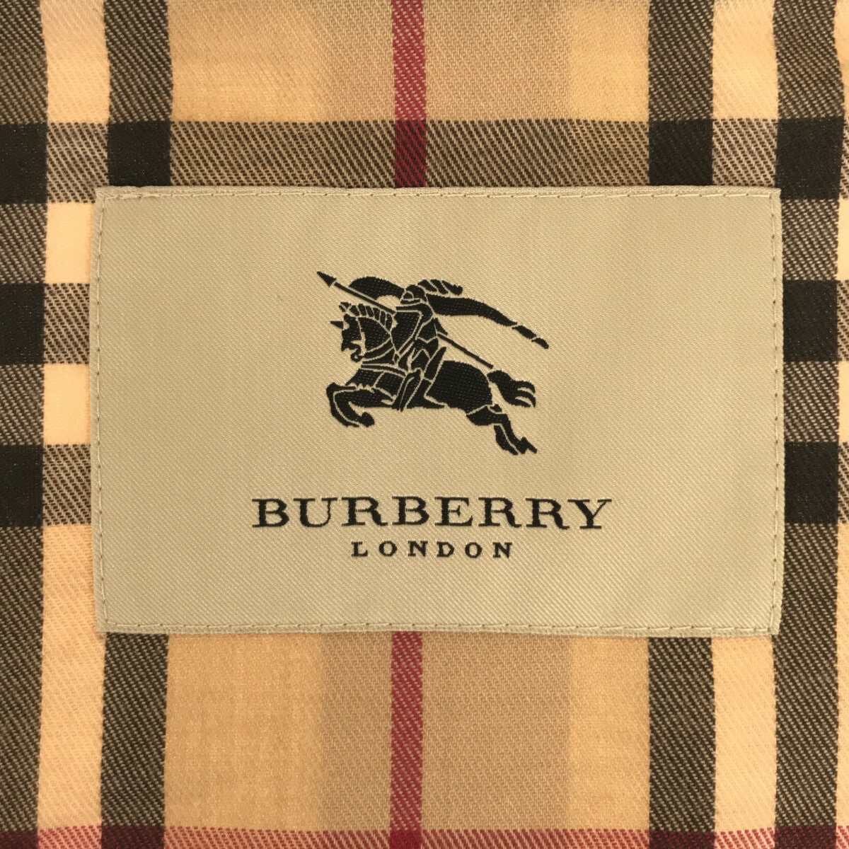 Burberry / バーバリー | ノバチェック フライフロント ステンカラー