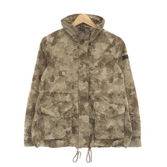 【美品】  TATRAS / タトラス | カモフラージュ ジャガード フーデッド ジャケット | 1 | ベージュ | レディース