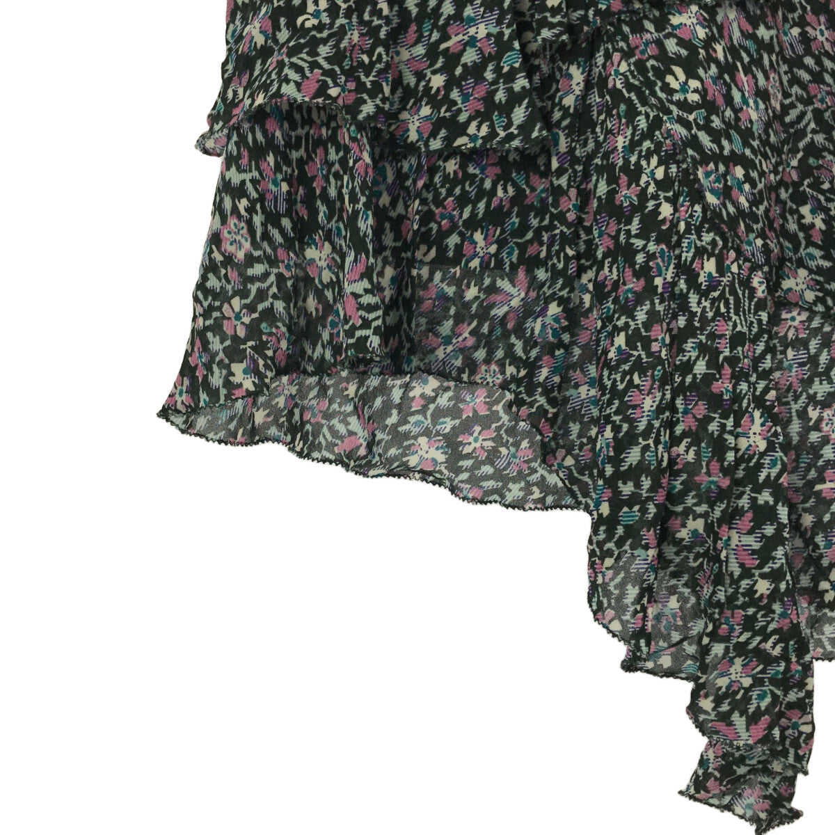ISABEL MARANT ETOILE / イザベルマランエトワール | JEEZON レーヨン プリントラッフルスカート | 34 | レディース