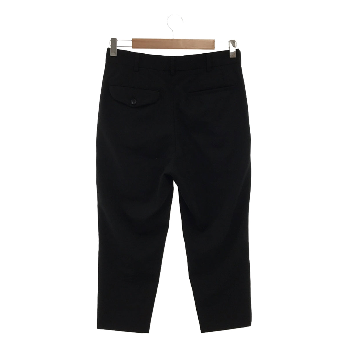 【美品】  COMME des GARCONS / コムデギャルソン | AD2016 | ウール スラックスパンツ | XS | ブラック | レディース