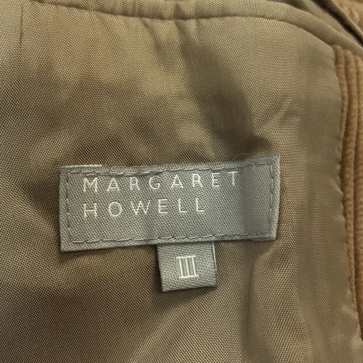 MARGARET HOWELL / マーガレットハウエル | コーデュロイ シングルトレンチコート | 3 | ベージュ | レディース – KLD