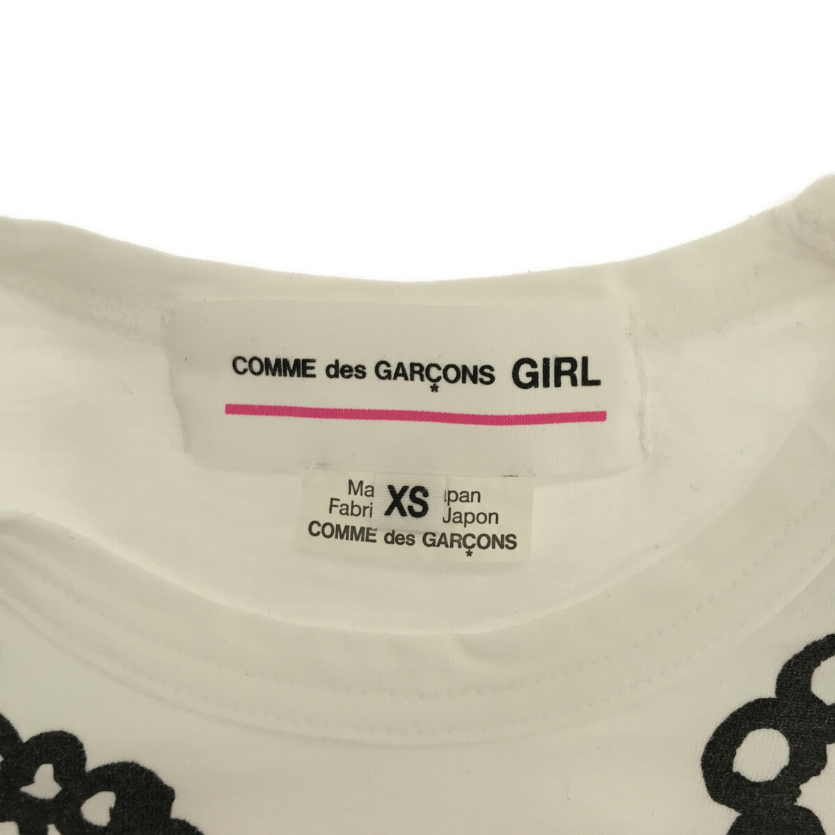 COMME des GARCONS GIRL / コムデギャルソンガール | 2017SS | コラージュ プリントTシャツ | XS |