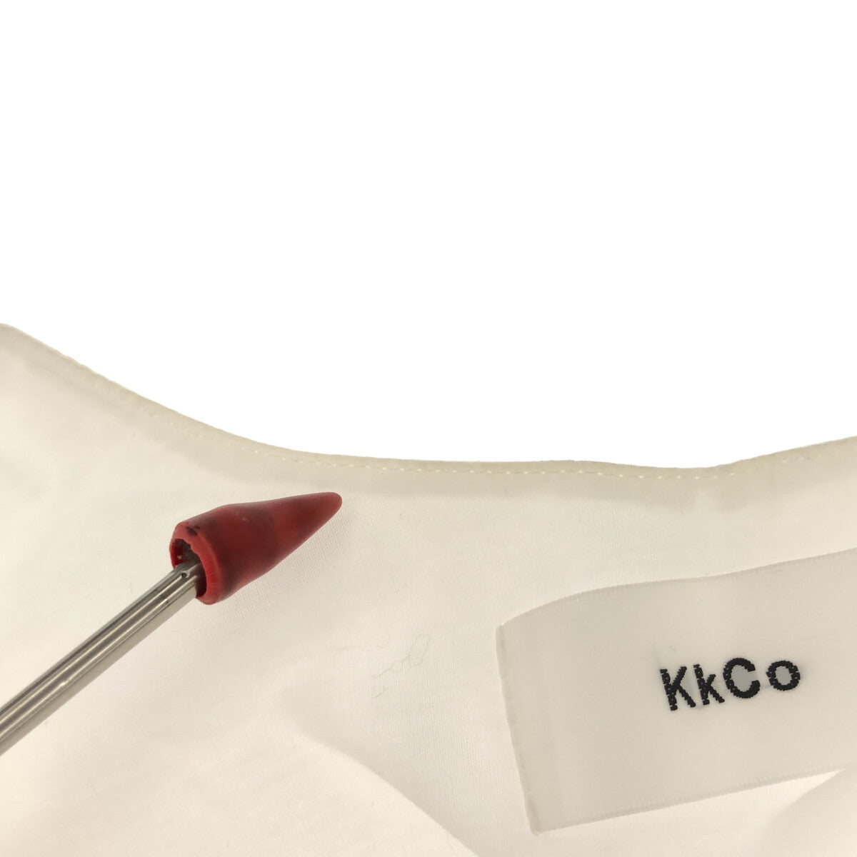 KkCo / ケーコ | ビッグカラー フリル つけ襟 | ホワイト – KLD