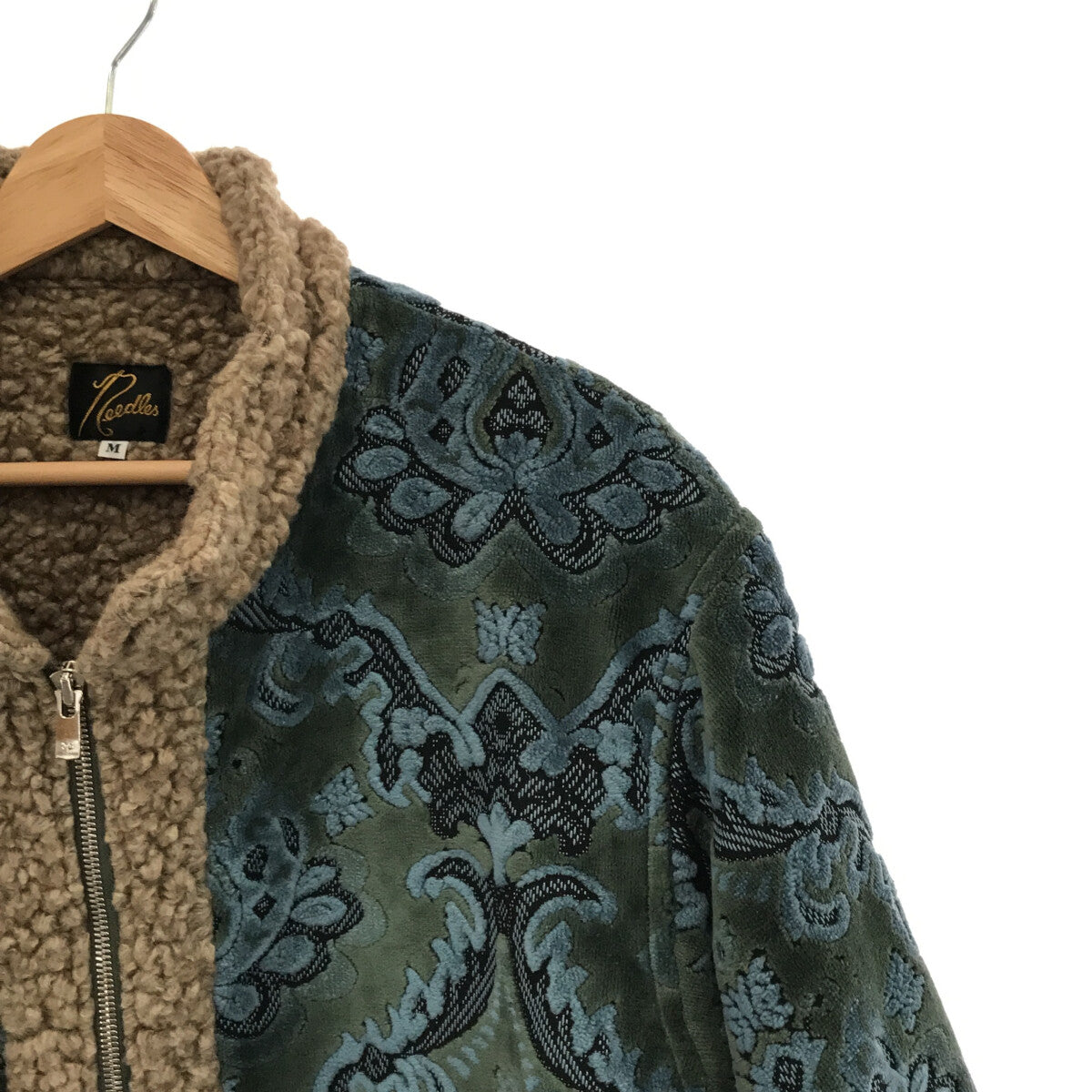 Needles / ニードルス | 2022AW | Zipped Tibetan Jacket Damask